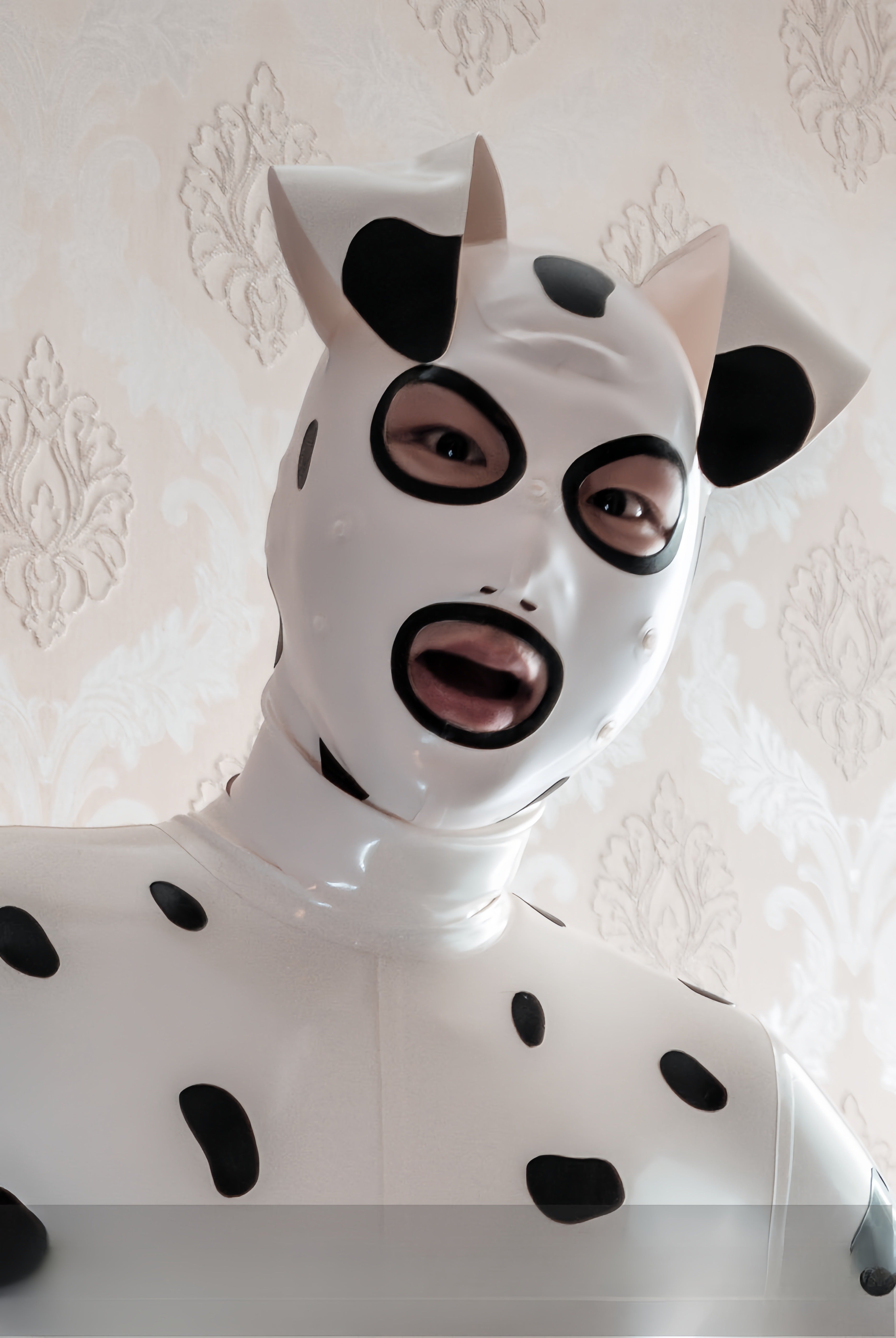 Unisex 'Dalmatian' Pup Hood