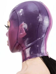 Purple and Pink Latex Hood