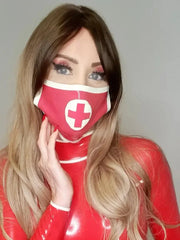 Angel Nurse Latex Mask