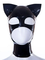 Cat Woman Latex-Haube