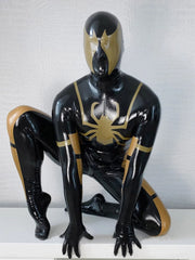 Male 'Red Venom-Man' Rubber Catsuit