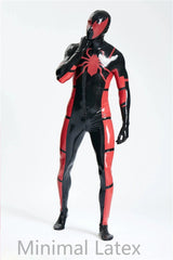 Male 'Red Venom-Man' Rubber Catsuit