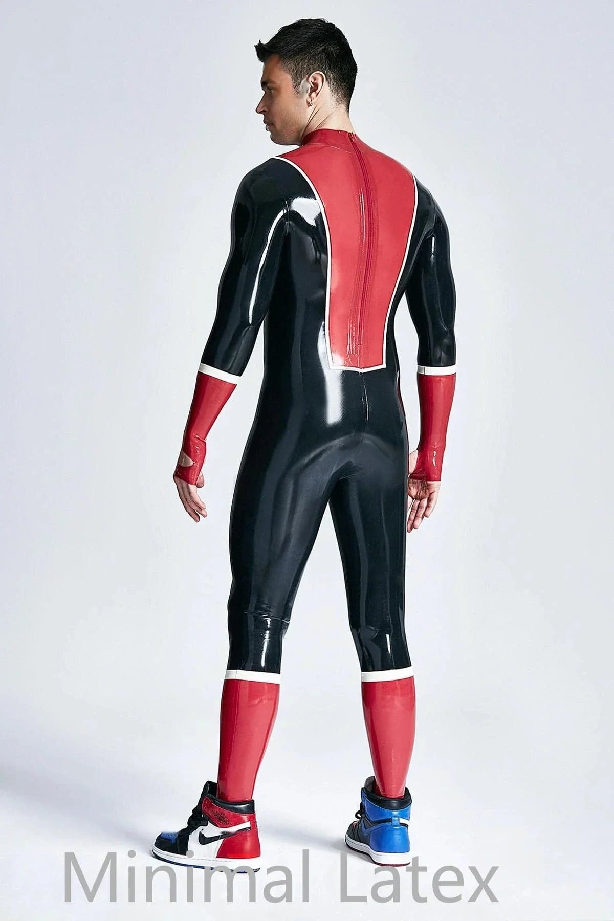 Catsuit voor heren in honkballook