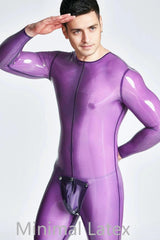 Male Codpiece Neck Entry Catsuit