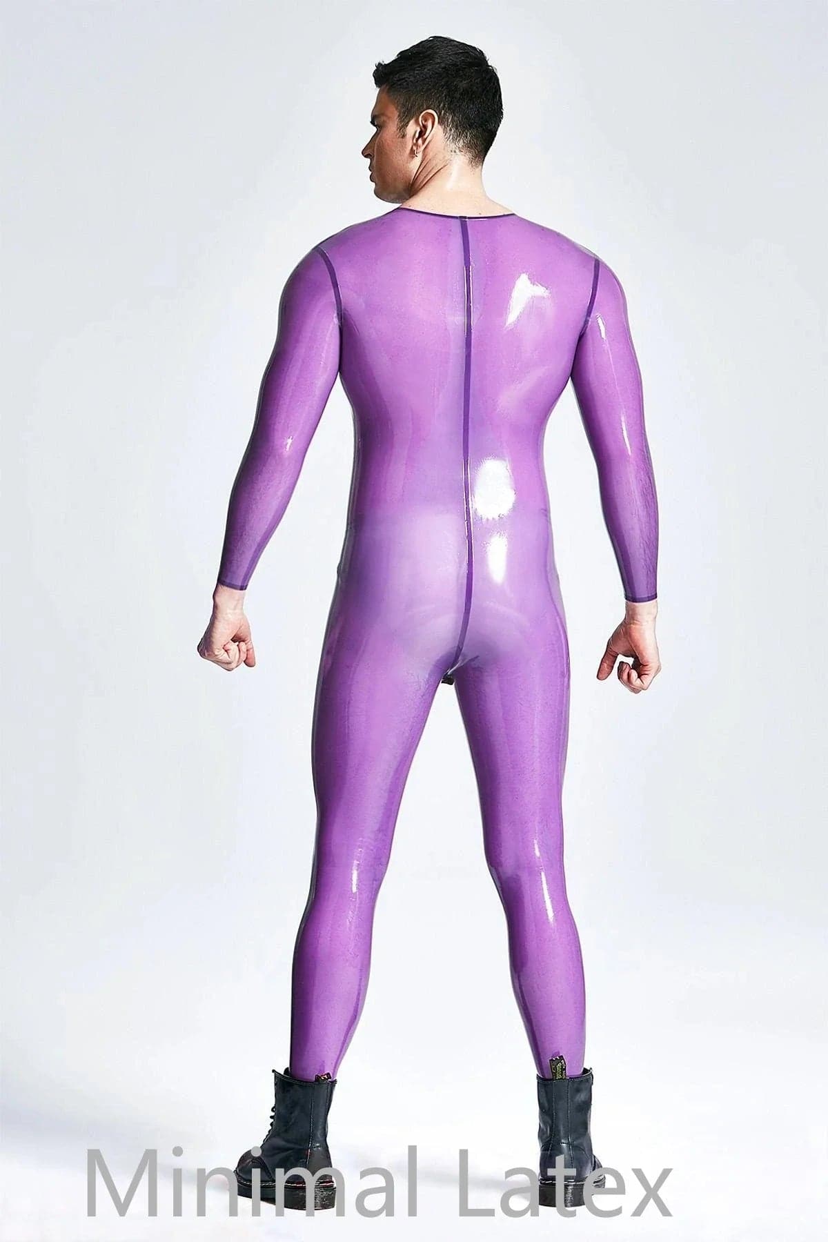 Male Codpiece Neck Entry Catsuit