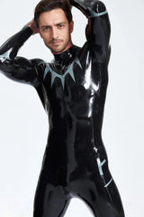 Catsuit met haaientandlook heren