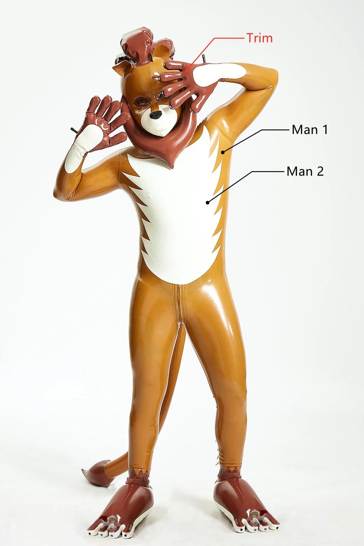 Simba Lion Inflatable Animal Suit