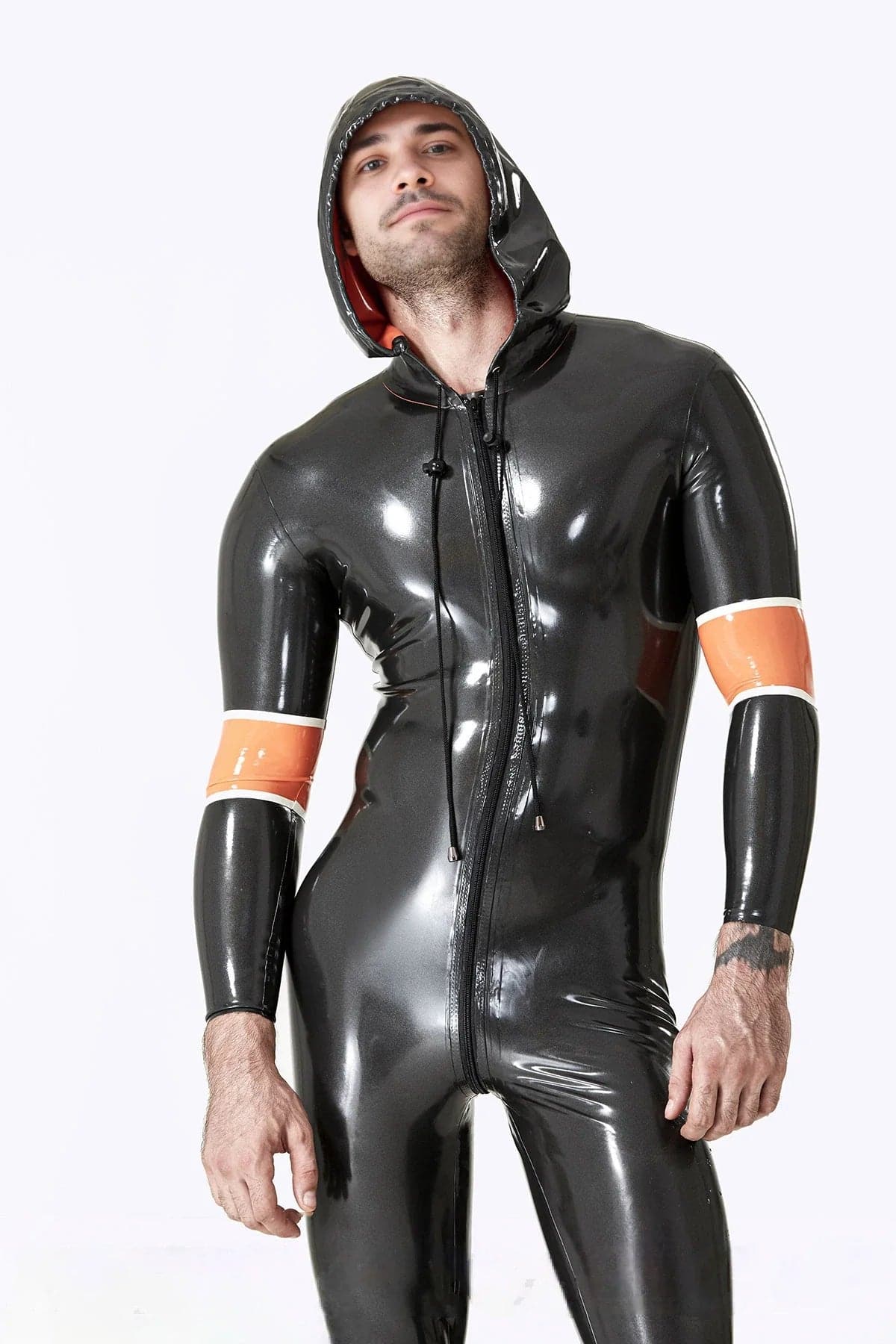 Catsuit mit Kapuze für Männer