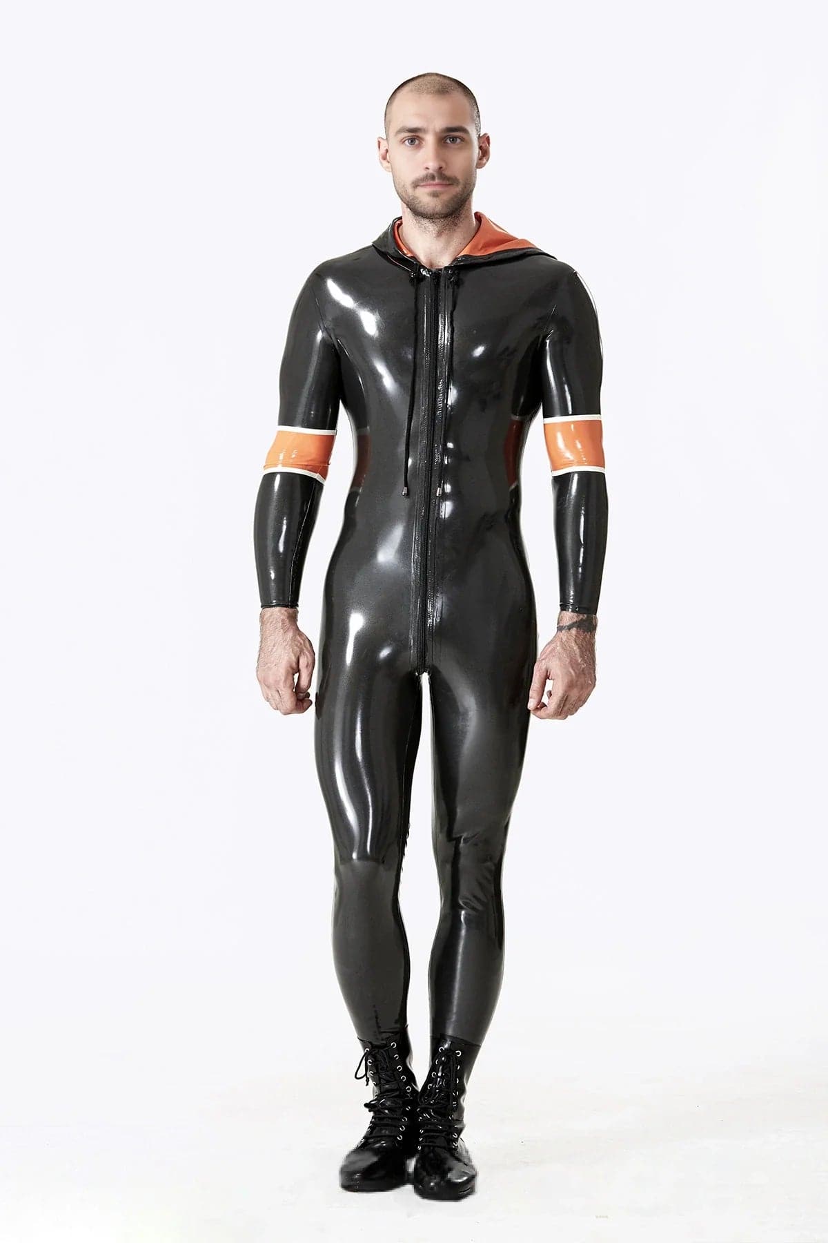 Catsuit met capuchon voor heren