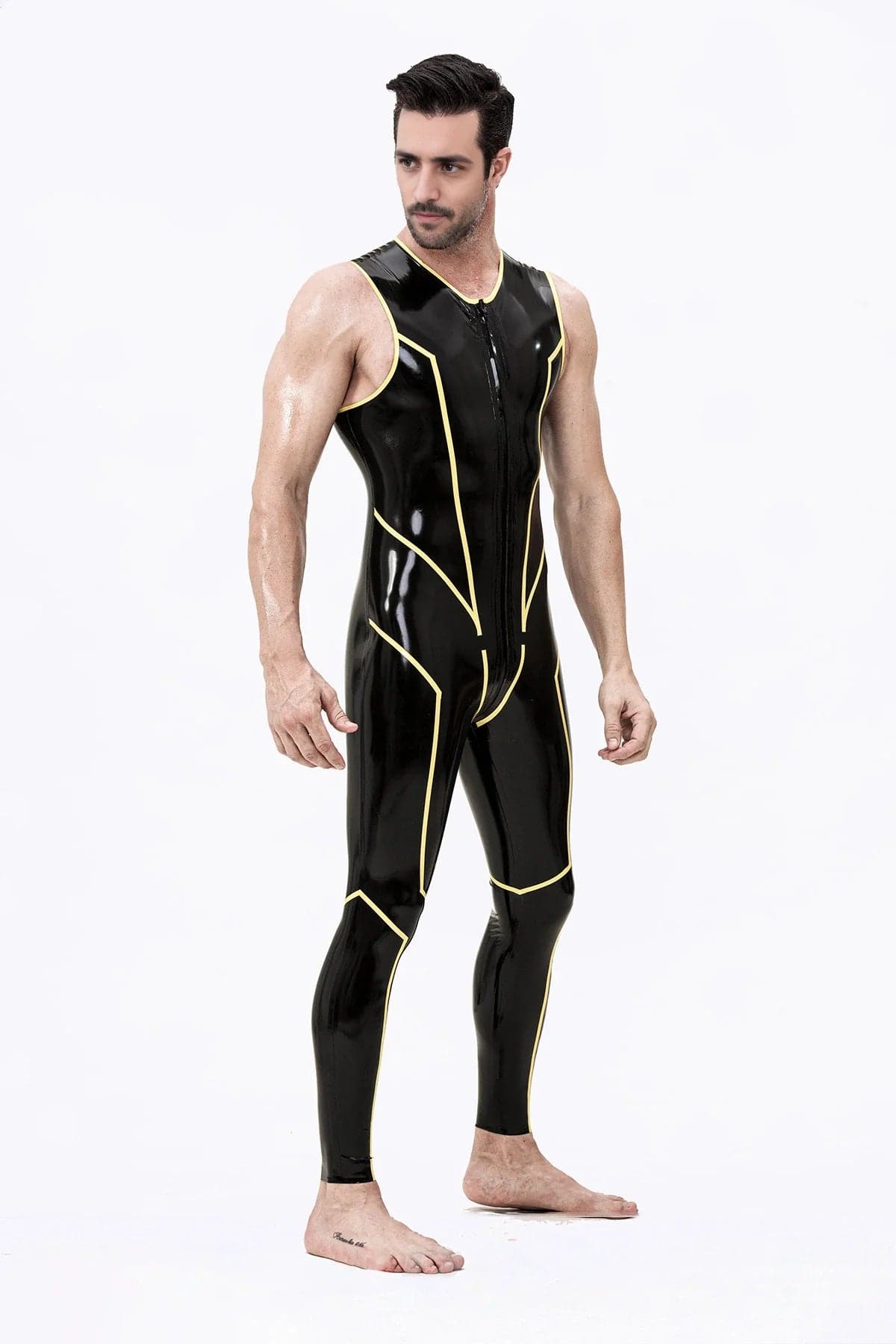 Mannelijke Wolverine mouwloze Catsuit