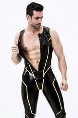 Mannelijke Wolverine mouwloze Catsuit