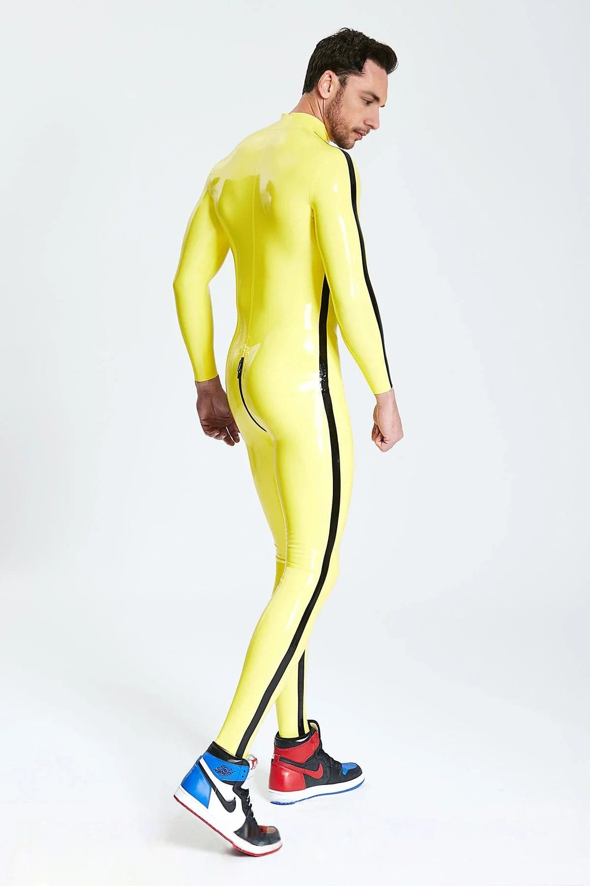 Catsuit mit Kontraststreifen für Männer