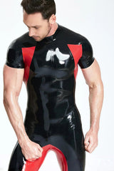 Kurzärmliger sportlicher Catsuit für Männer