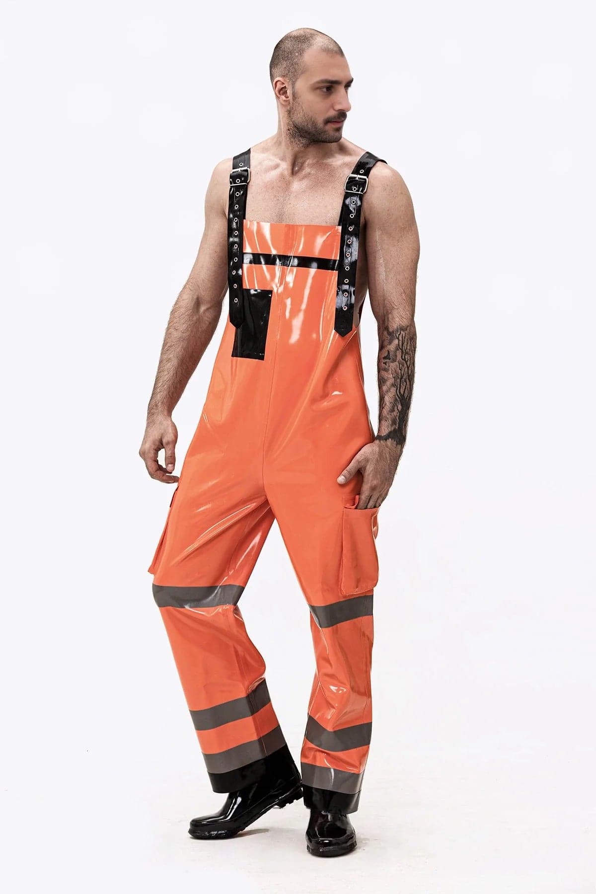 Male Firefighter Off-Duty Dungarees