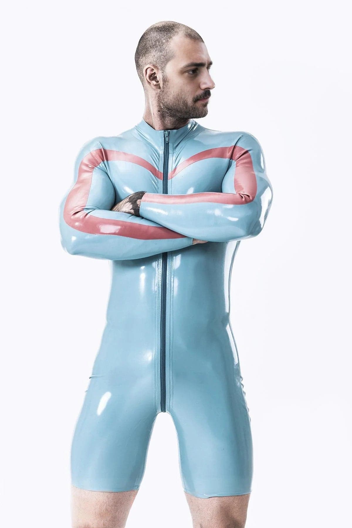 Male Bruce Lee Long-sleeved Surfsuit