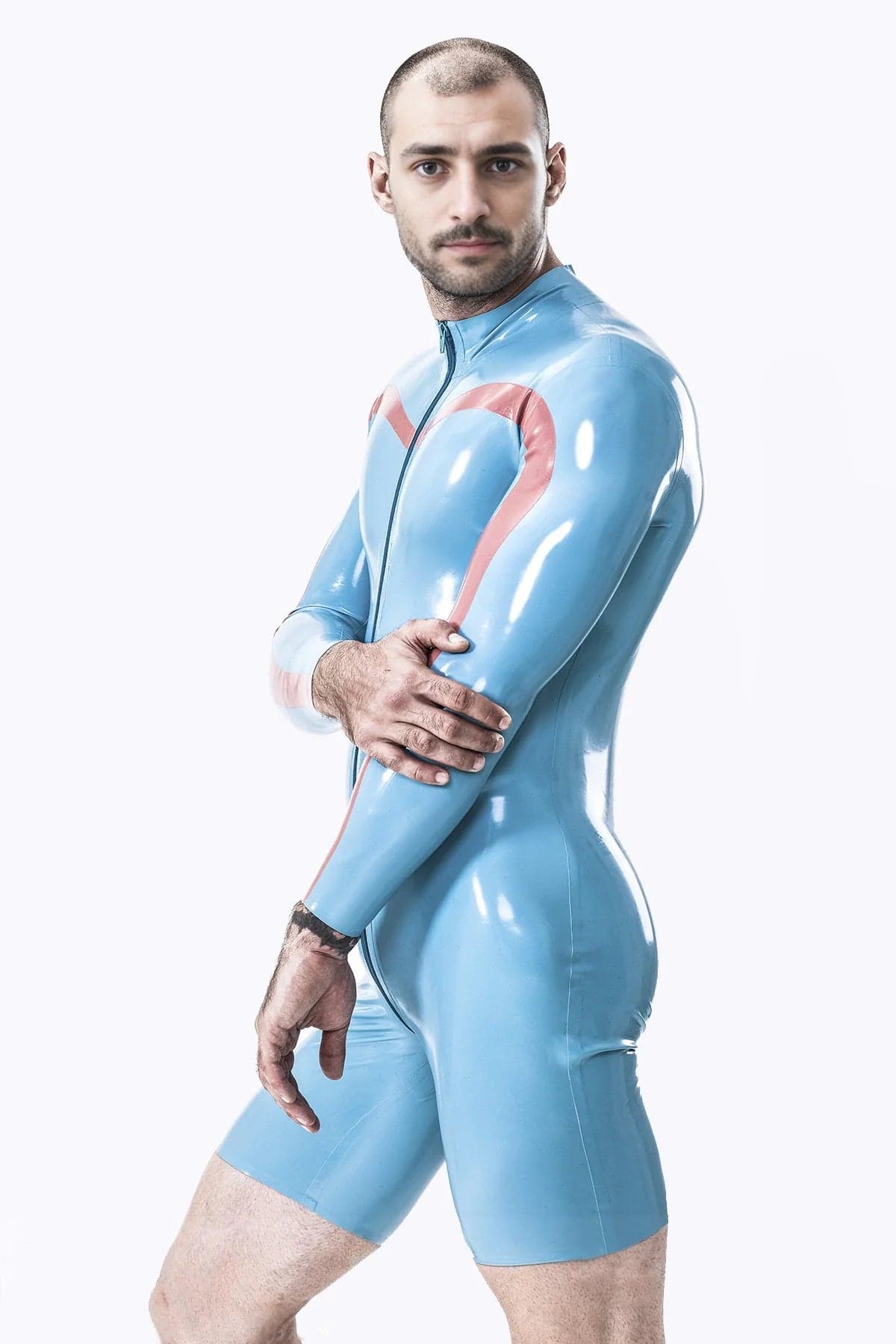 Male Bruce Lee Long-sleeved Surfsuit