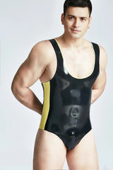 Male High-Cut Gymnastic Leotard