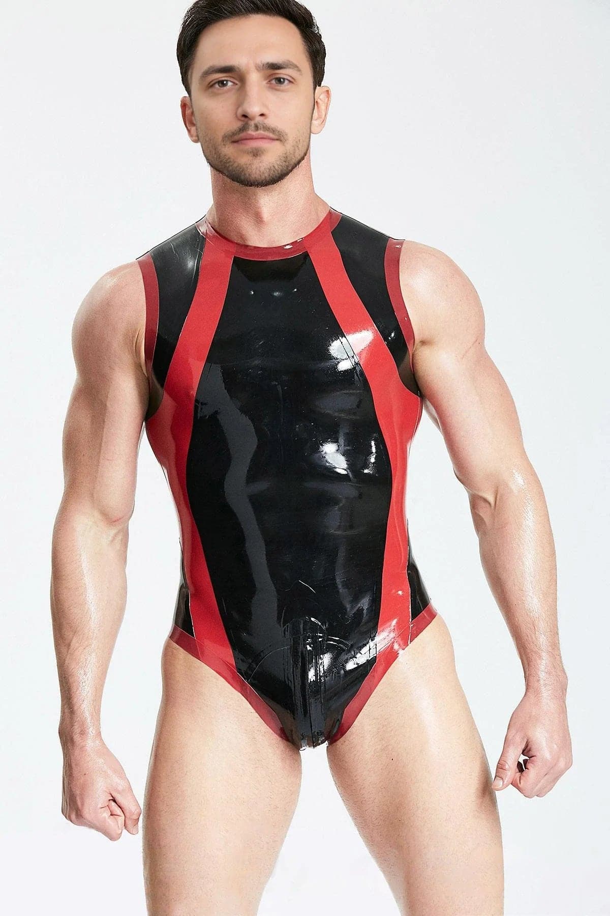 Male High-Cut Muscle Leotard