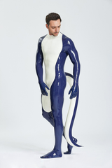 Male Purr-fect Inflated Tail Catsuit With Feet &amp; Gloves