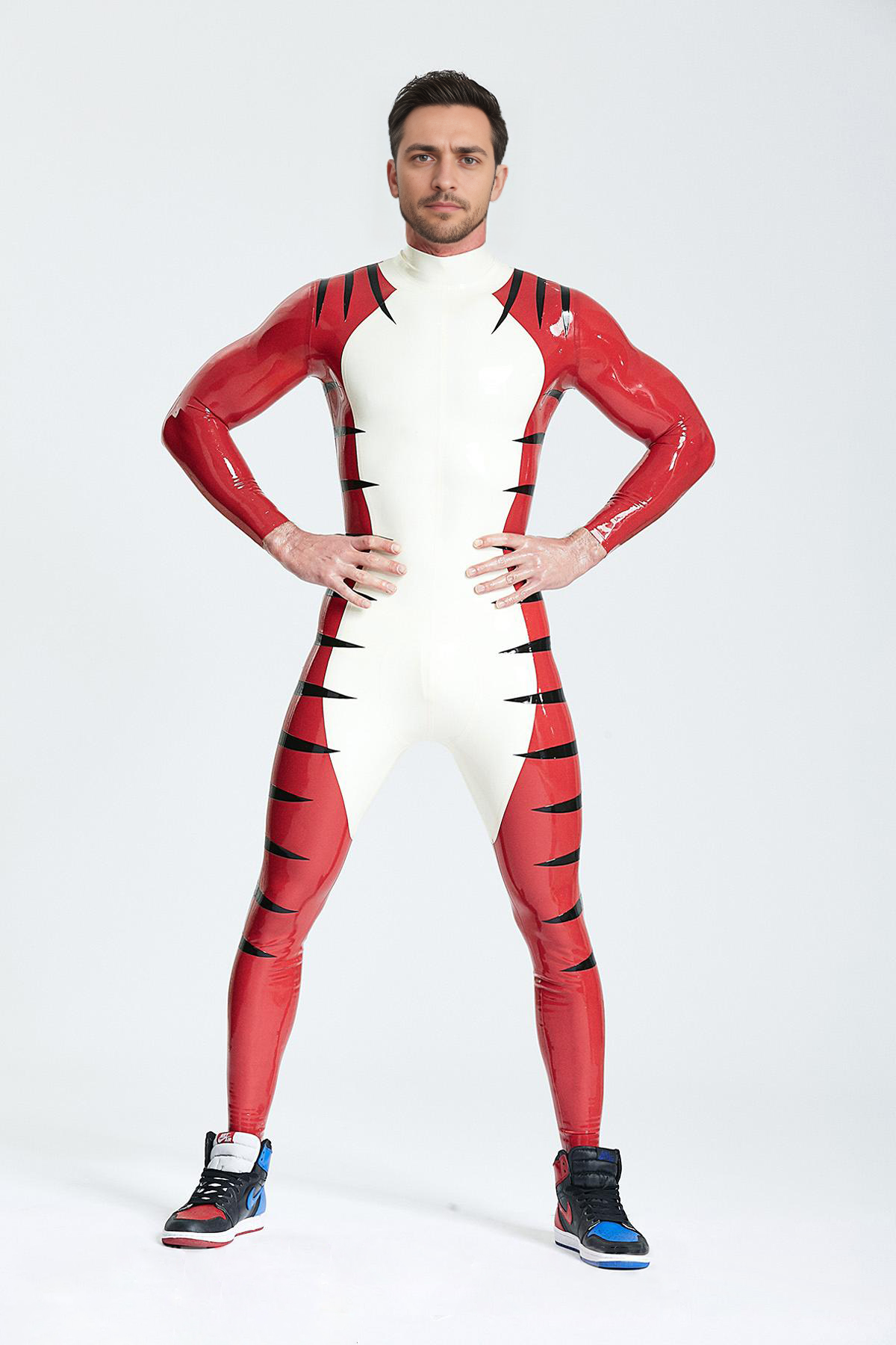 Mannelijke Tigris-catsuit