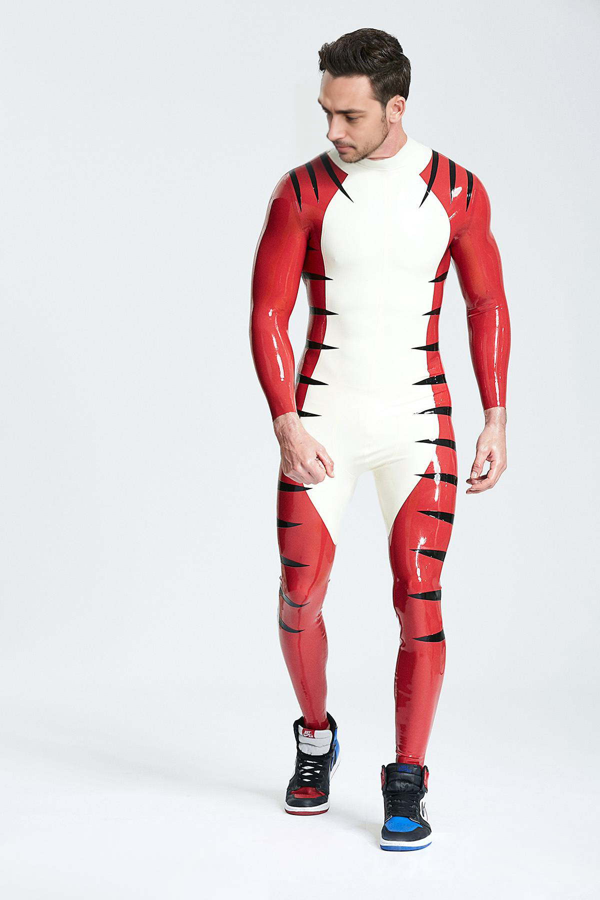 Mannelijke Tigris-catsuit