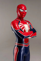 Männlicher Spidey Two Latex Kostüm-Catsuit