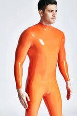 Male Standard Back Zip Latex Catsuit