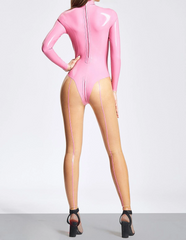 Back-seamed Leotard Style Catsuit