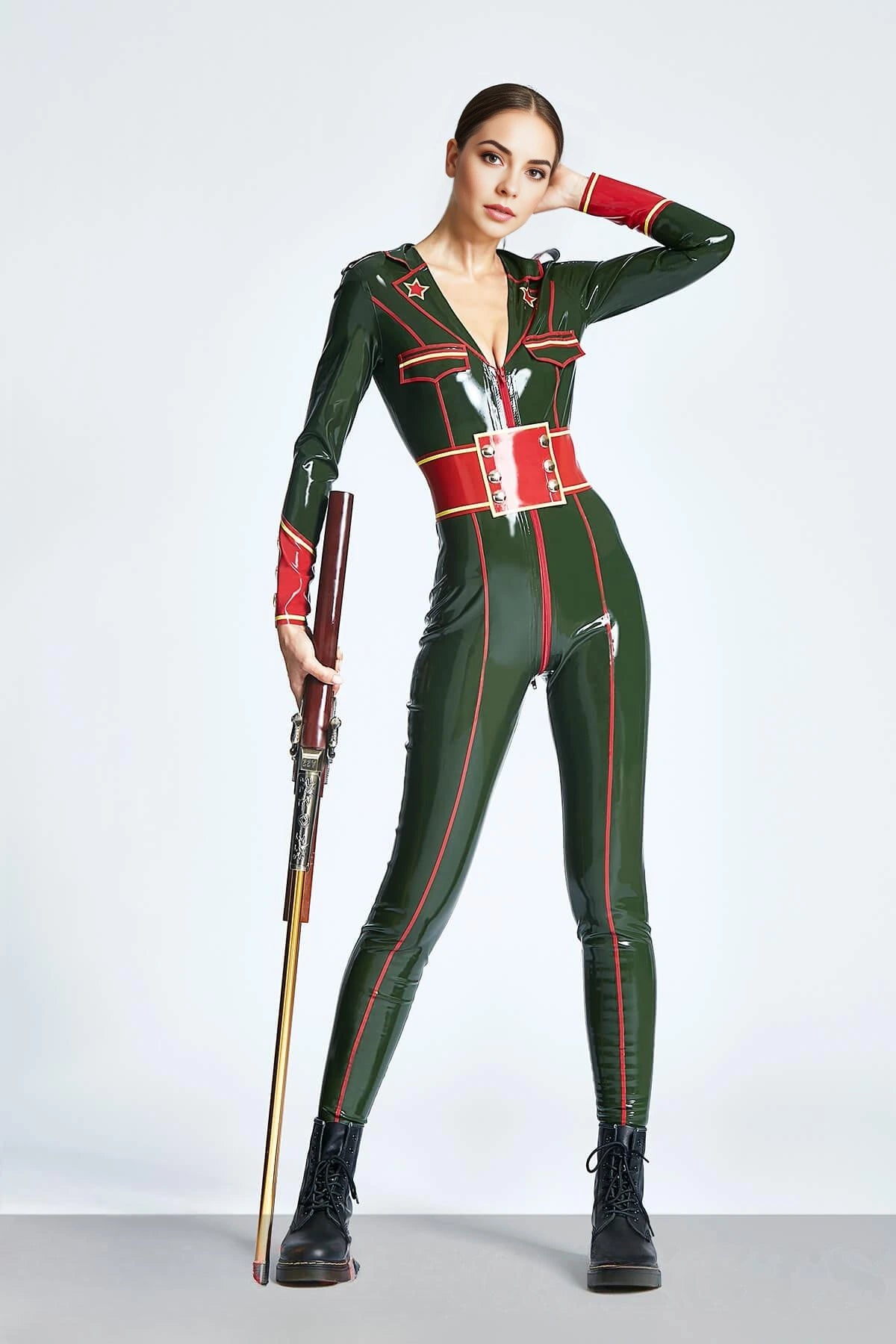 'Riflewoman of China' Catsuit