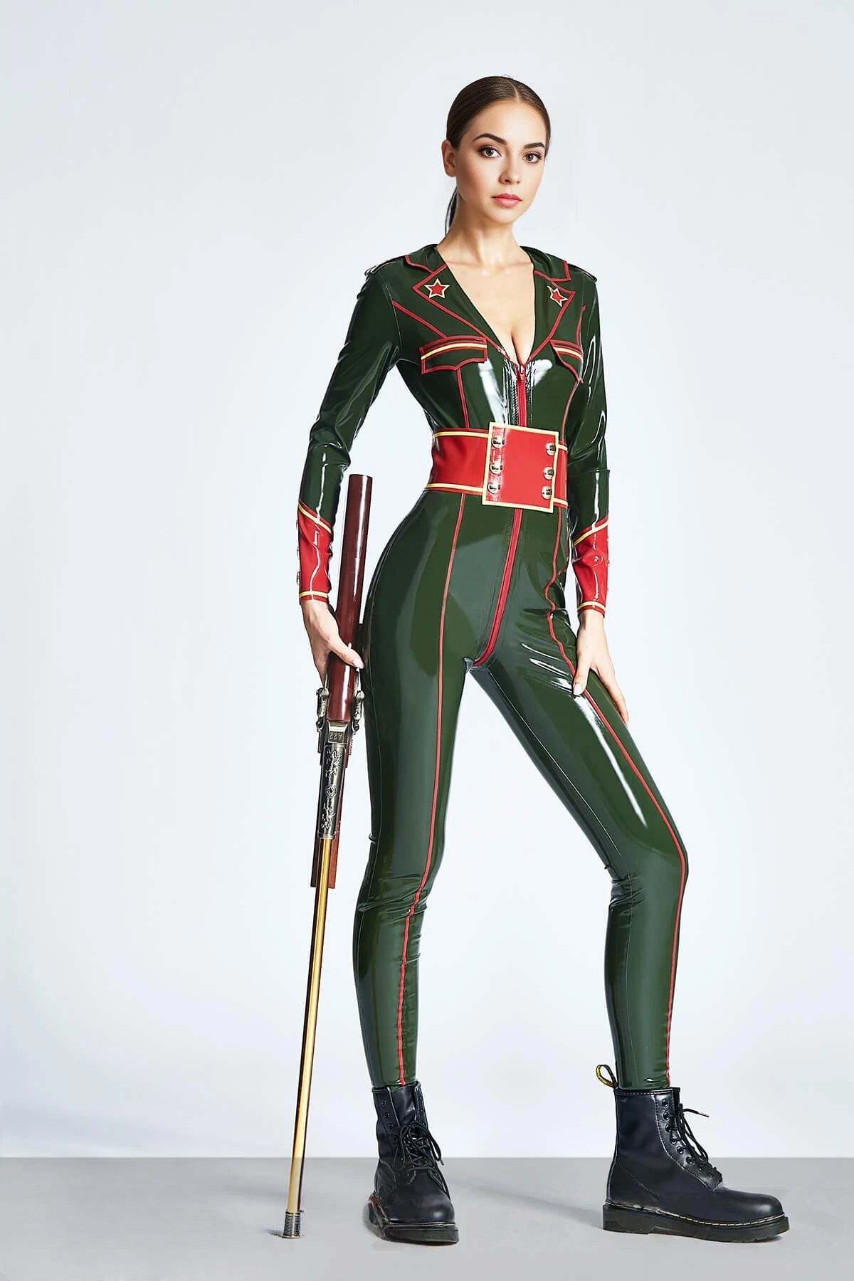 'Riflewoman of China' Catsuit