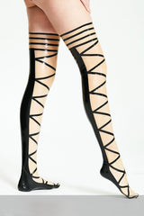 'Maypole' Stockings