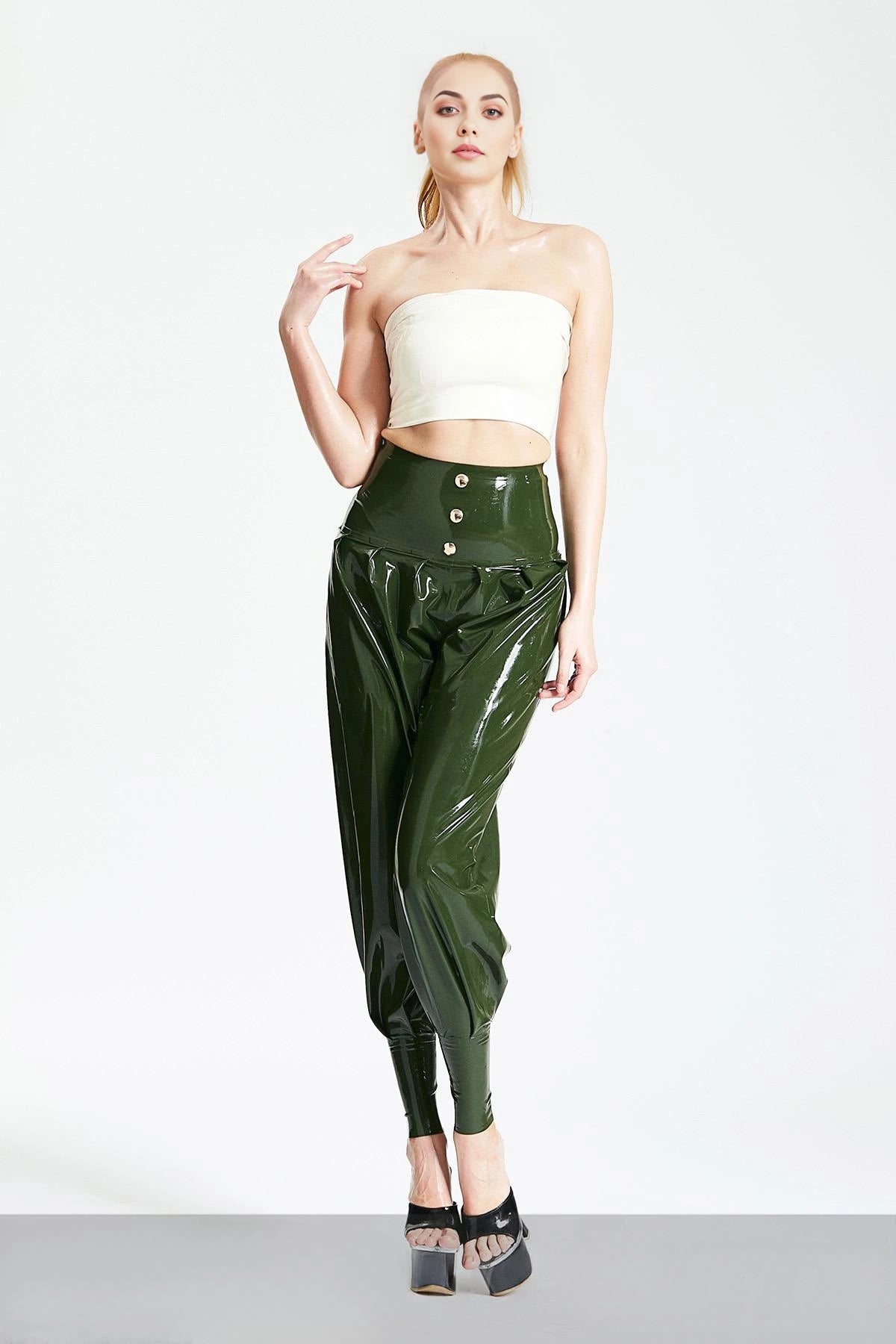 HIgh-Waisted Harem Pants