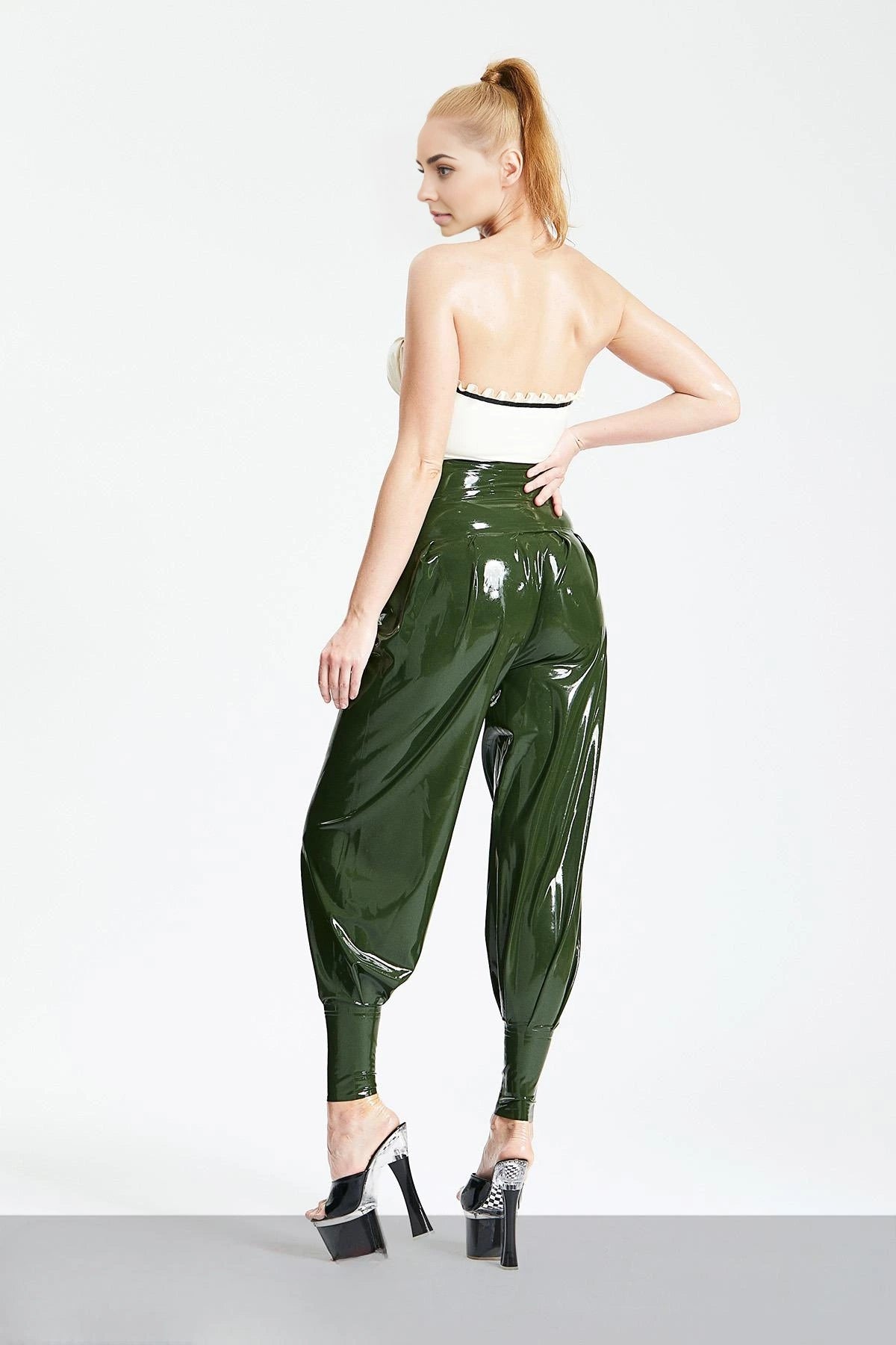 HIgh-Waisted Harem Pants