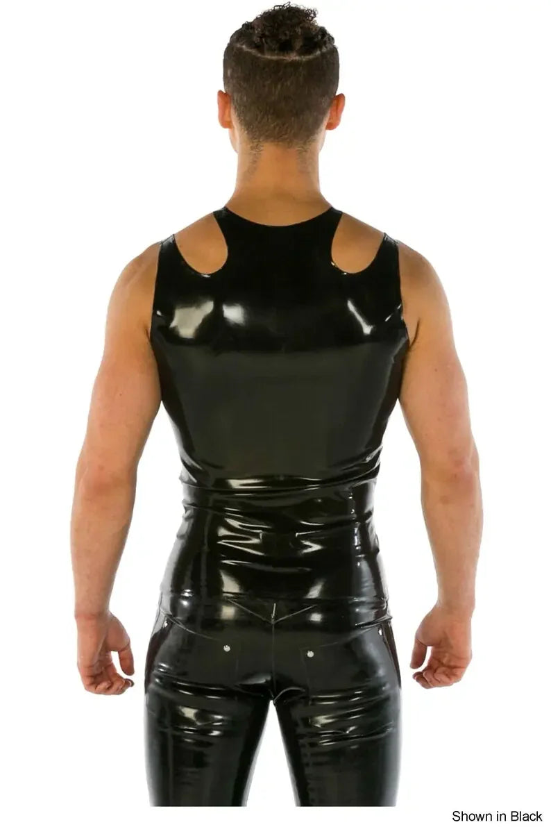 Cutaway Shoulder Latex Vest