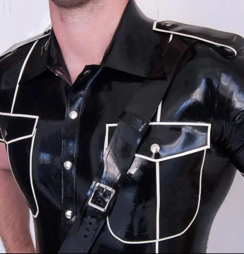 Latex Uniform Shirt Trim