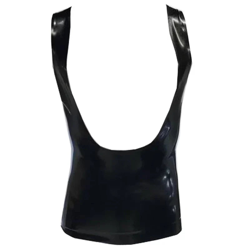 Latex Suspender Tank Top