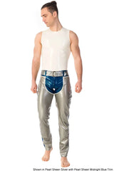 Latex Two-way zipper Pant