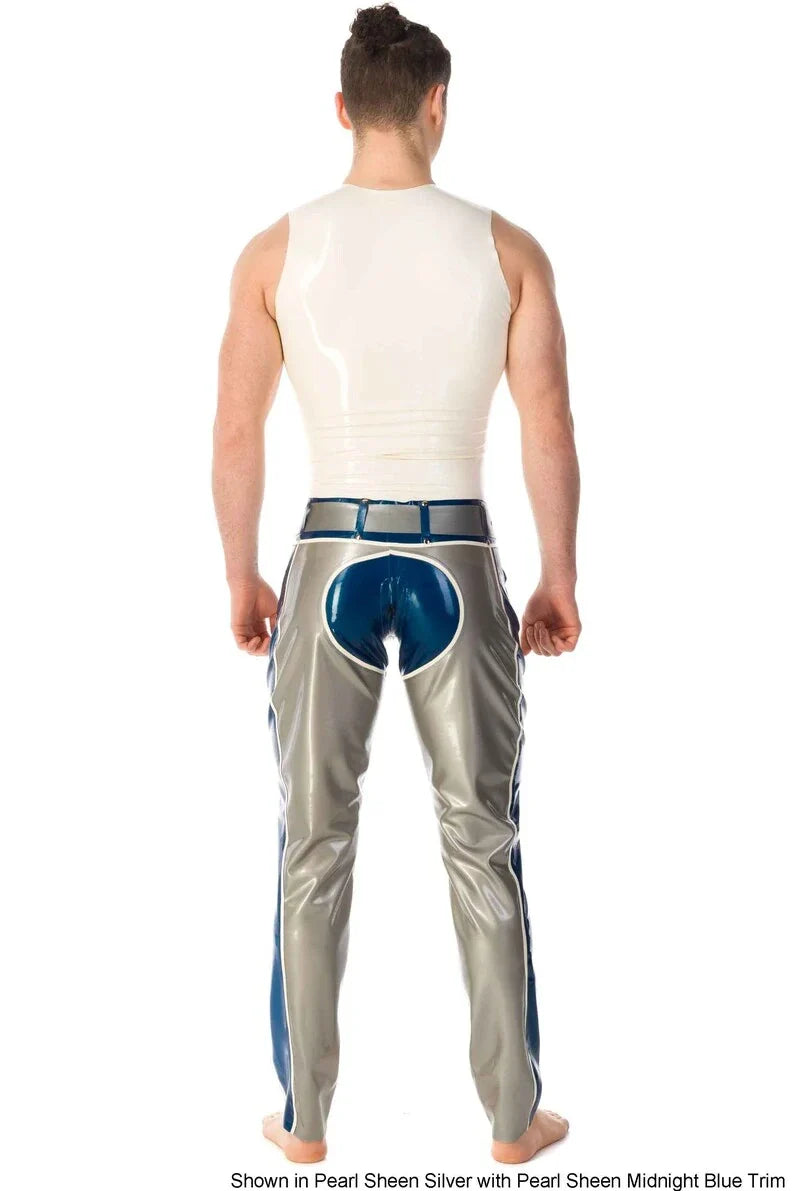 Latex Two-way zipper Pant