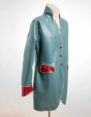 Latex Uniform Frock Coat Nutcracker Outfit