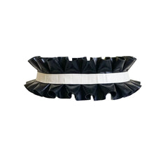 Latex Pleated Choker