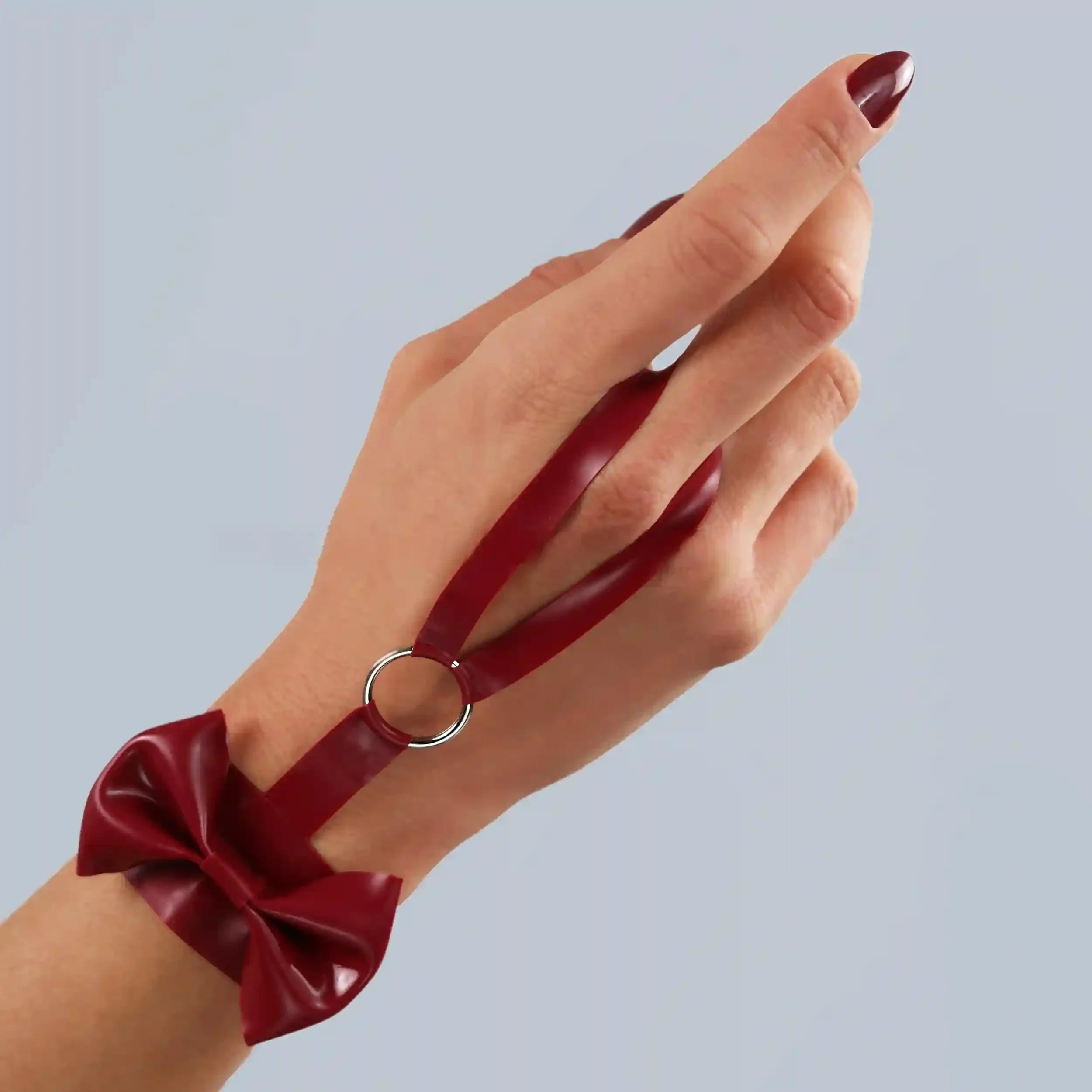 Red Bow Wrist Accessory