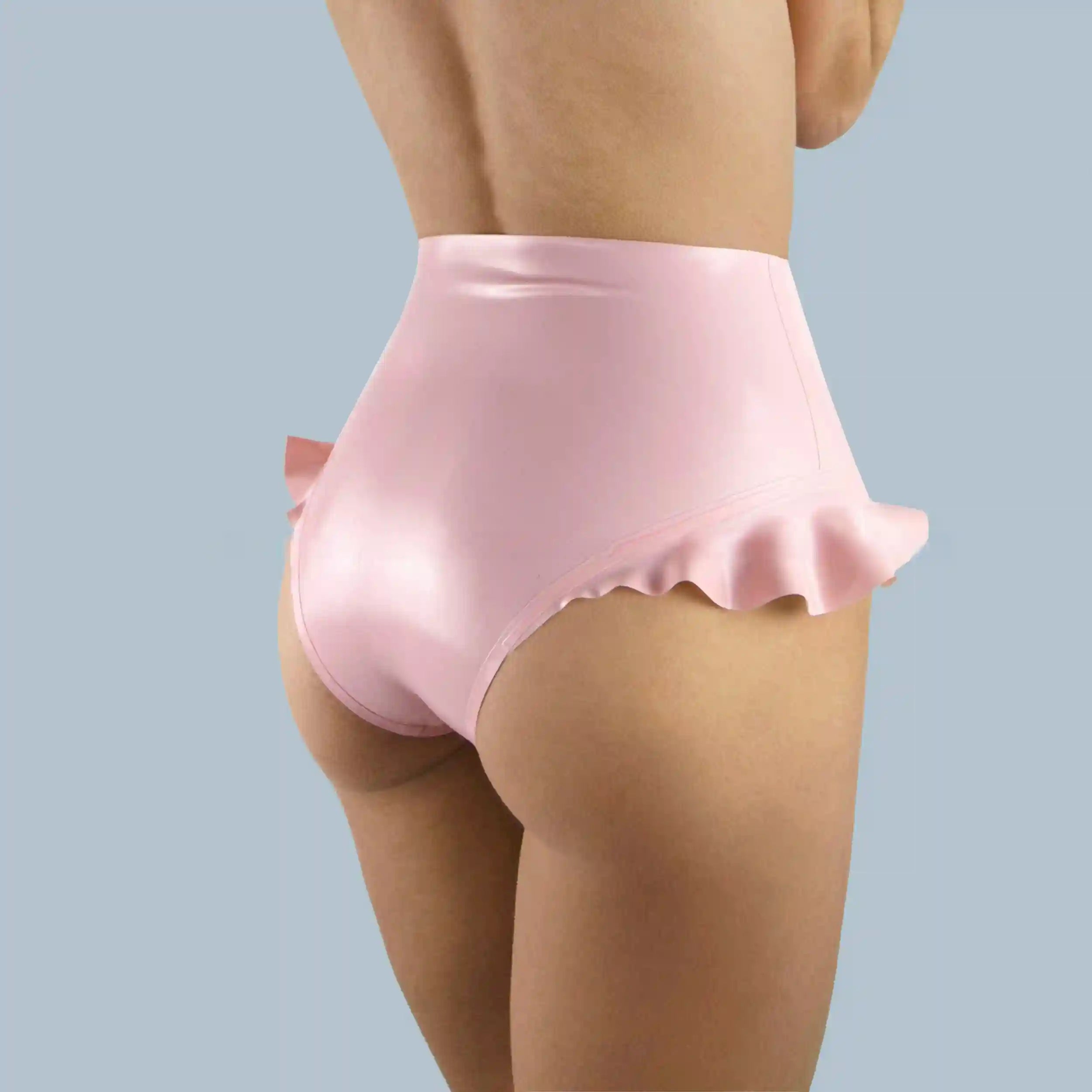 Soft Pastel Latex Panties