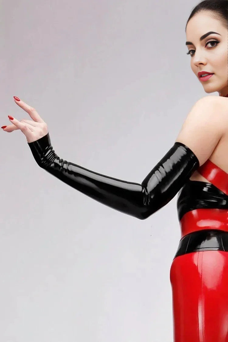 Classic Black Latex Gloves