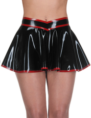 Shiny Black Glossy Skirt