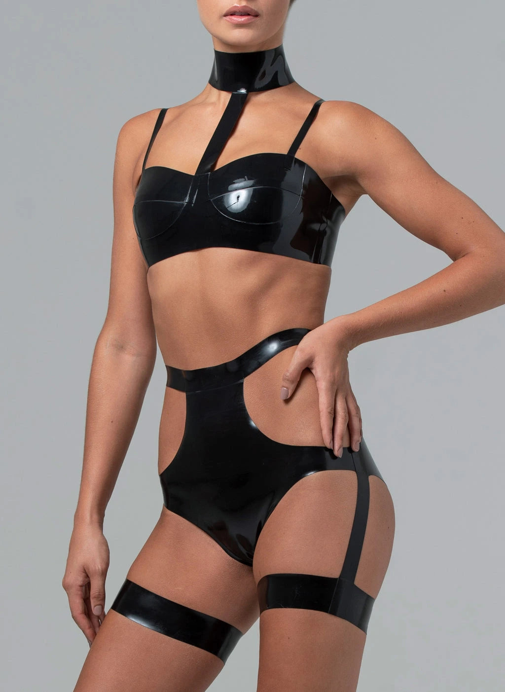 Latex Andromeda Bra