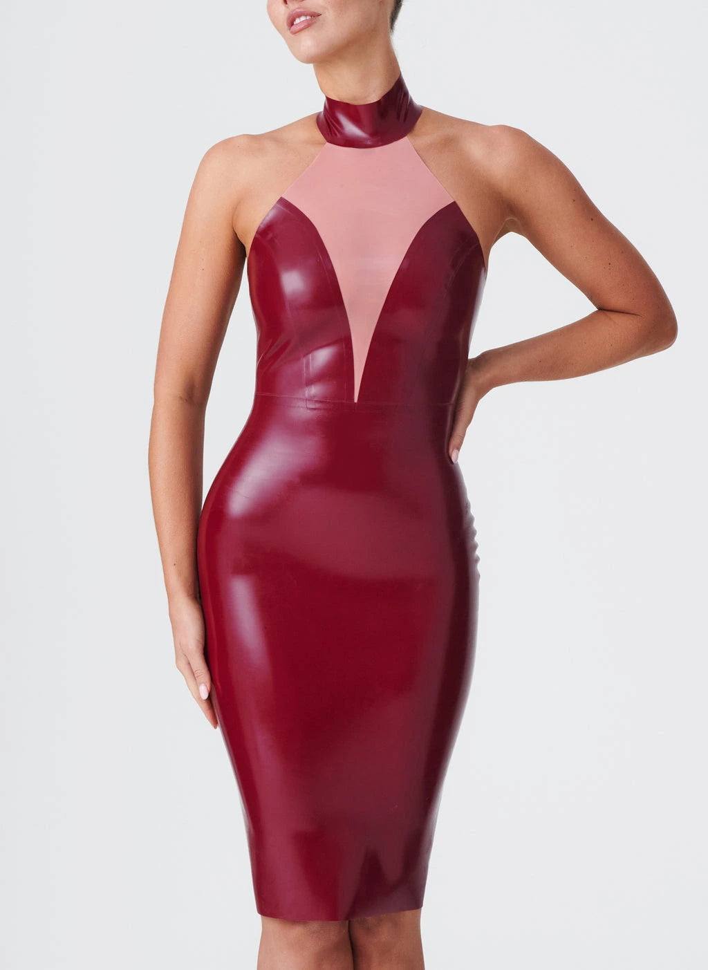 Latex Dahlia Dress