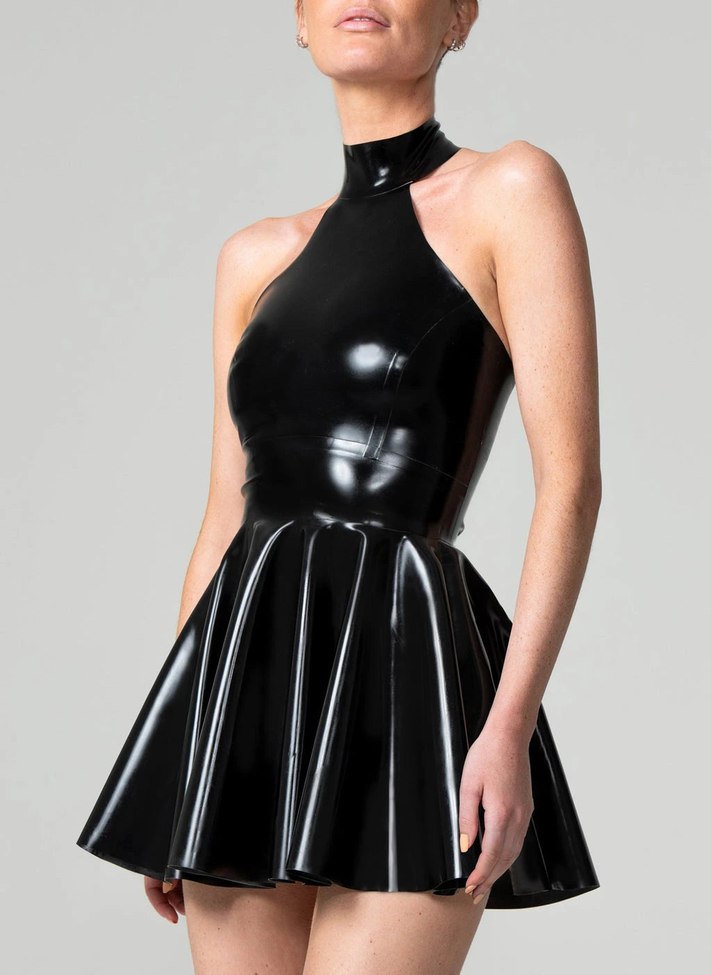 Latex Piano Dress